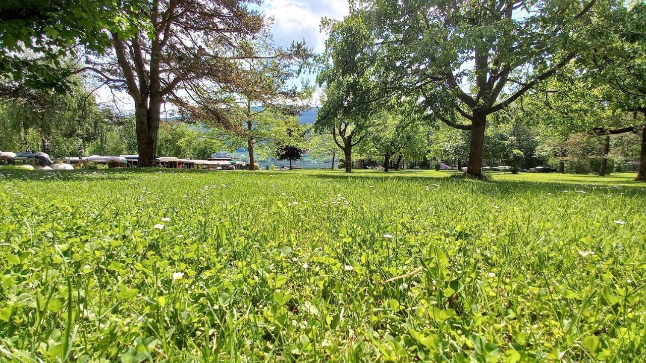 Kaspar Haus Kmb Seeblick Appartement Am Ossiacher See Mit Direktem Seezugang, Hallenbad Bodensdorf Dış mekan fotoğraf